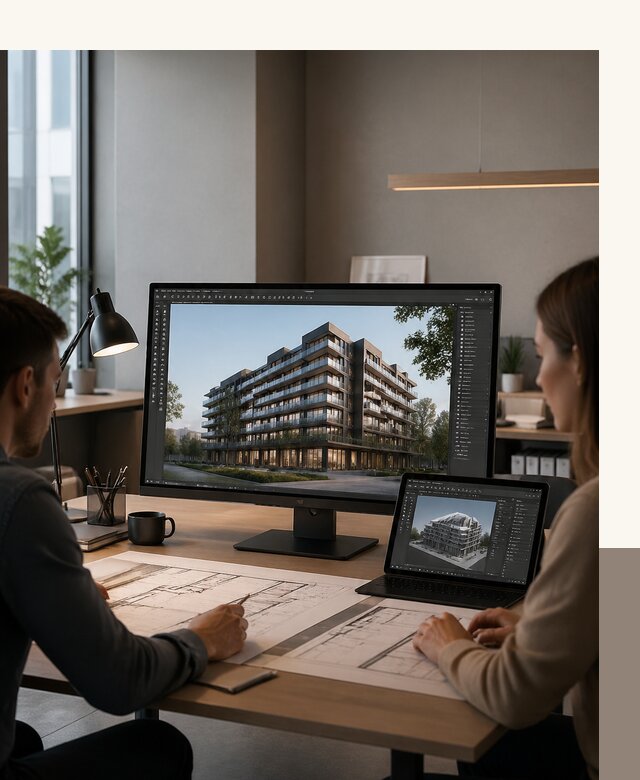 3D визуализация архитектуры и объектов строительства в Новокузнецке